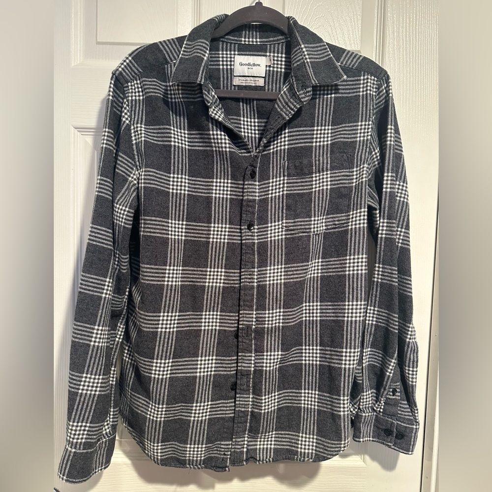 Goodfellow & co • men’s medium cotton flannel shirt